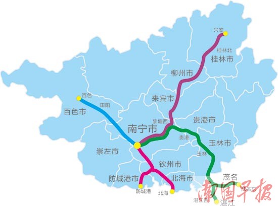 广西铁路干线图片